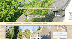 Desktop Screenshot of pension-sattlerhof.de
