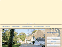 Tablet Screenshot of pension-sattlerhof.de
